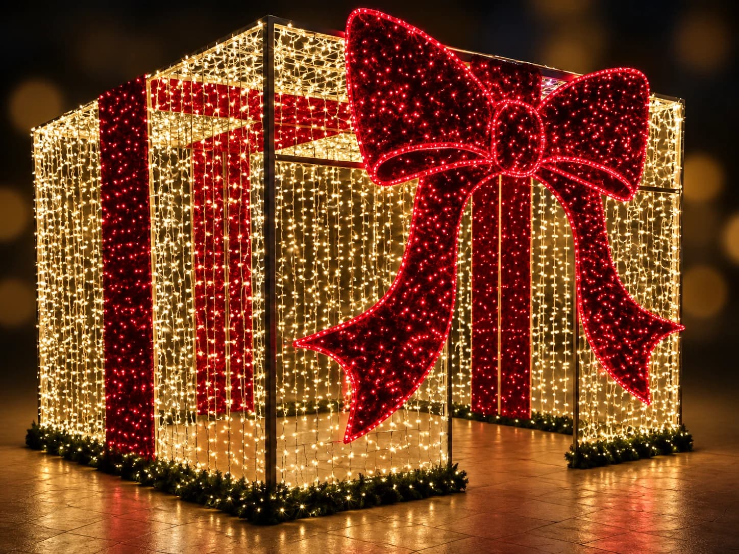 Caja regalo gigante 3D