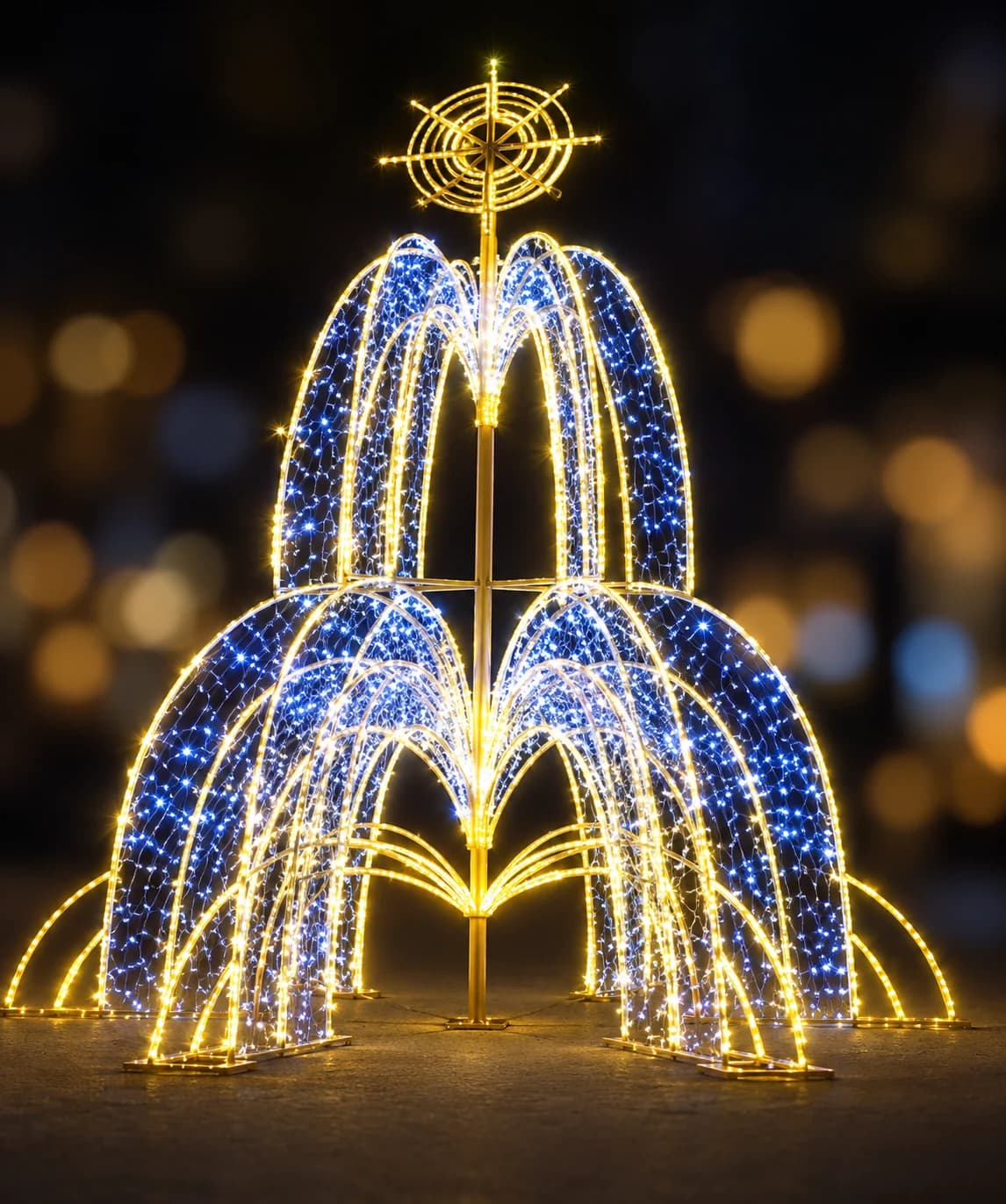 Fuente decorativa 3D