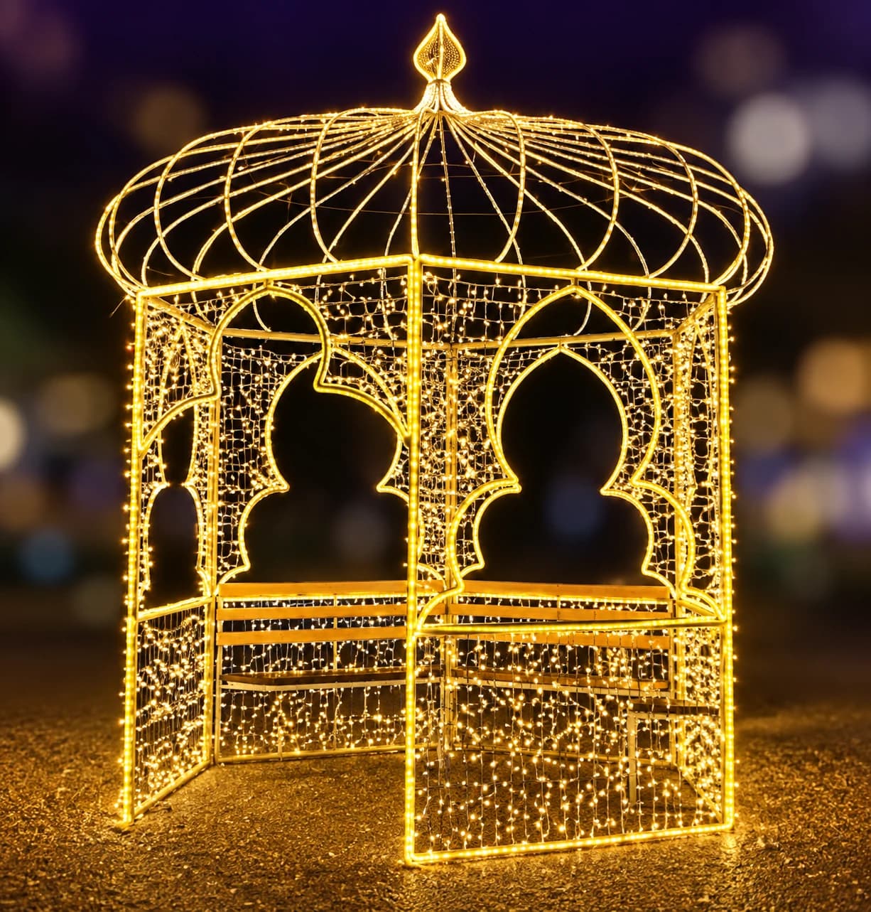Gazebo luminoso 3D