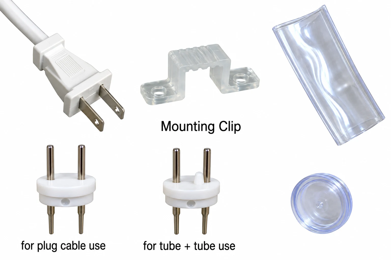 Kit de accesorios para manguera LED